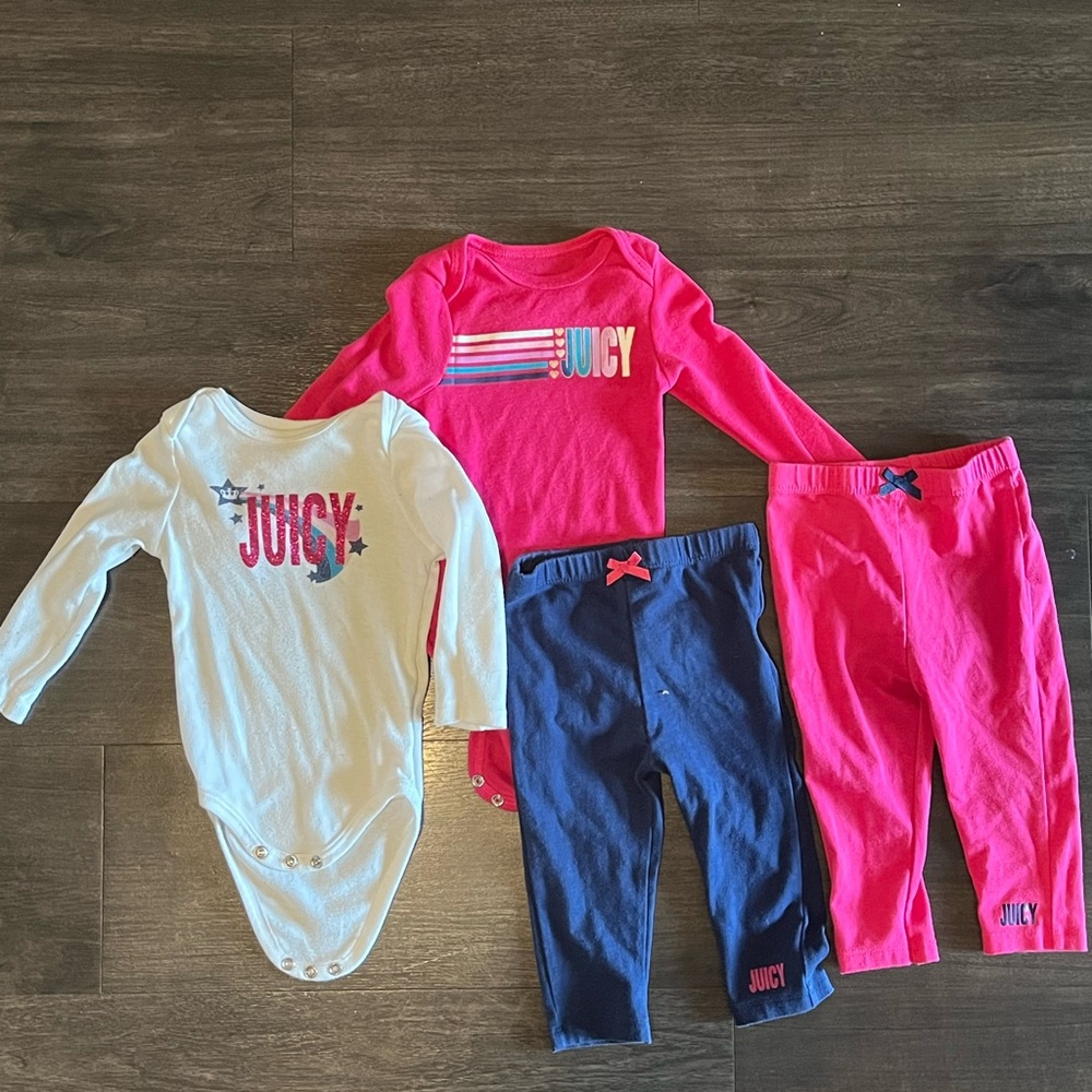 JUICY COUTURE BABY GIRL SET